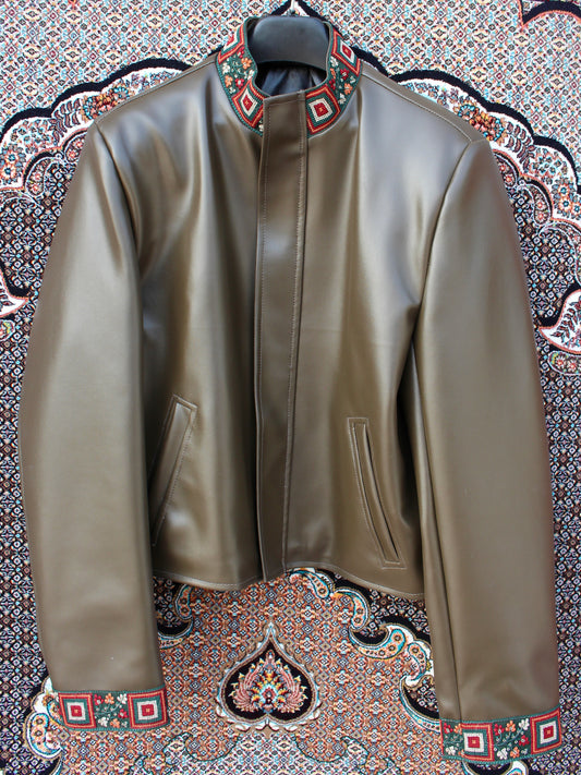 Naqsh-e-Zaar Olive Green