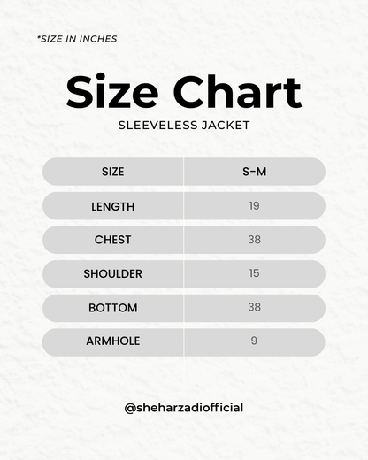 Sleeveless Jacket Dark Brown