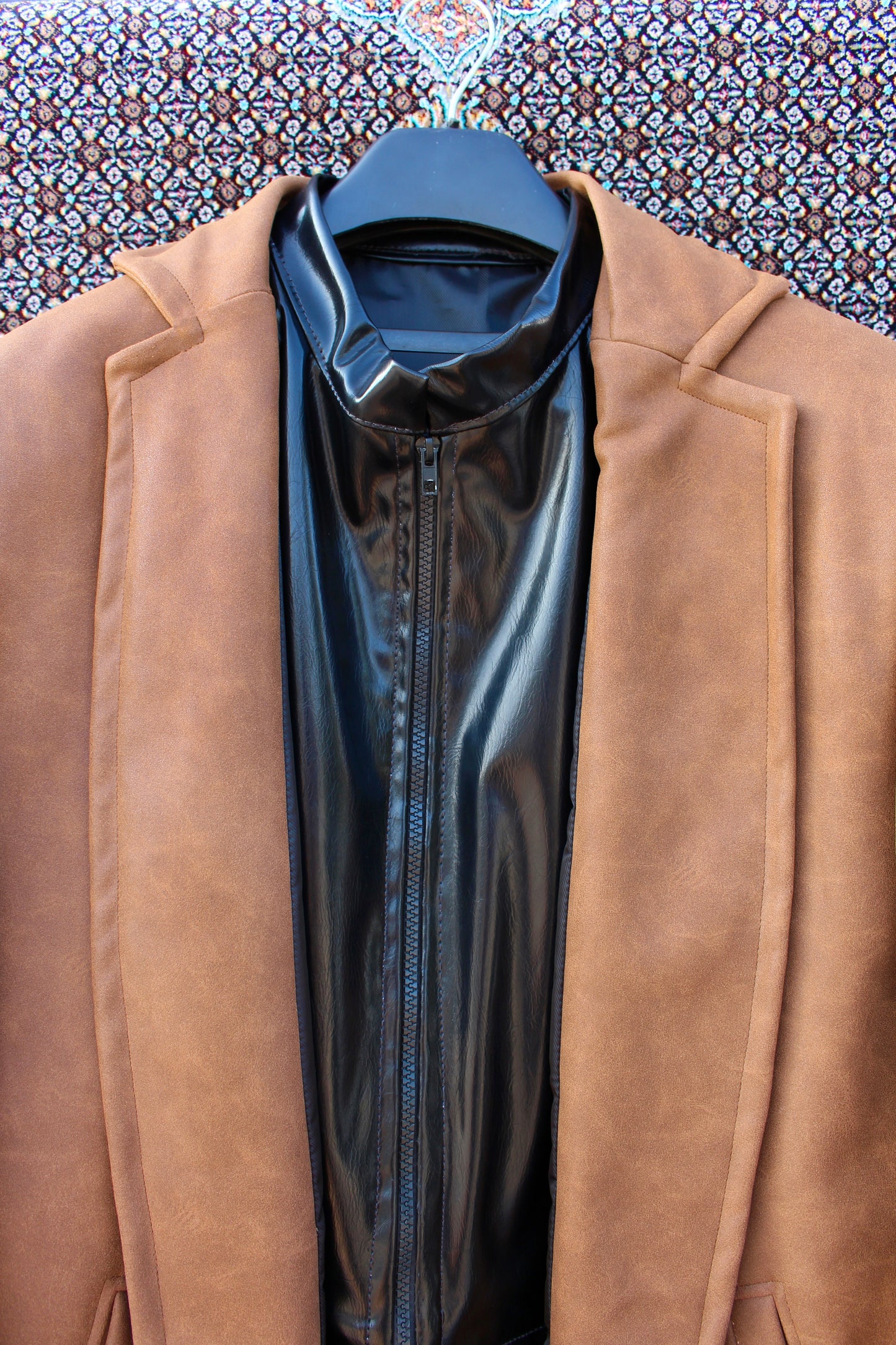 Aahang Overcoat Camel Brown