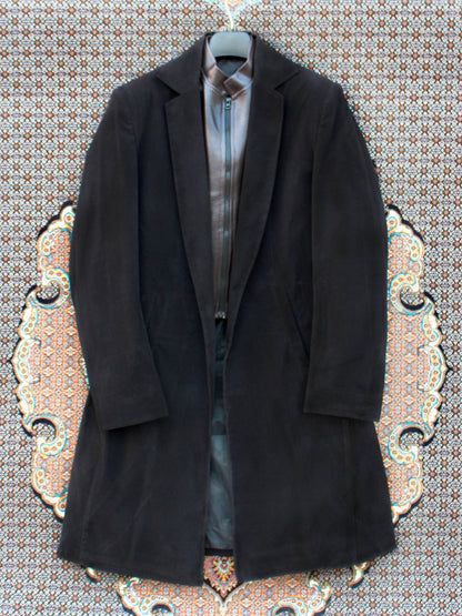 Aahang Overcoat Black
