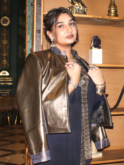 Shehar Zadi Dull Champange Gold