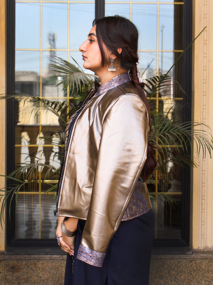 Shehar Zadi Dull Champange Gold